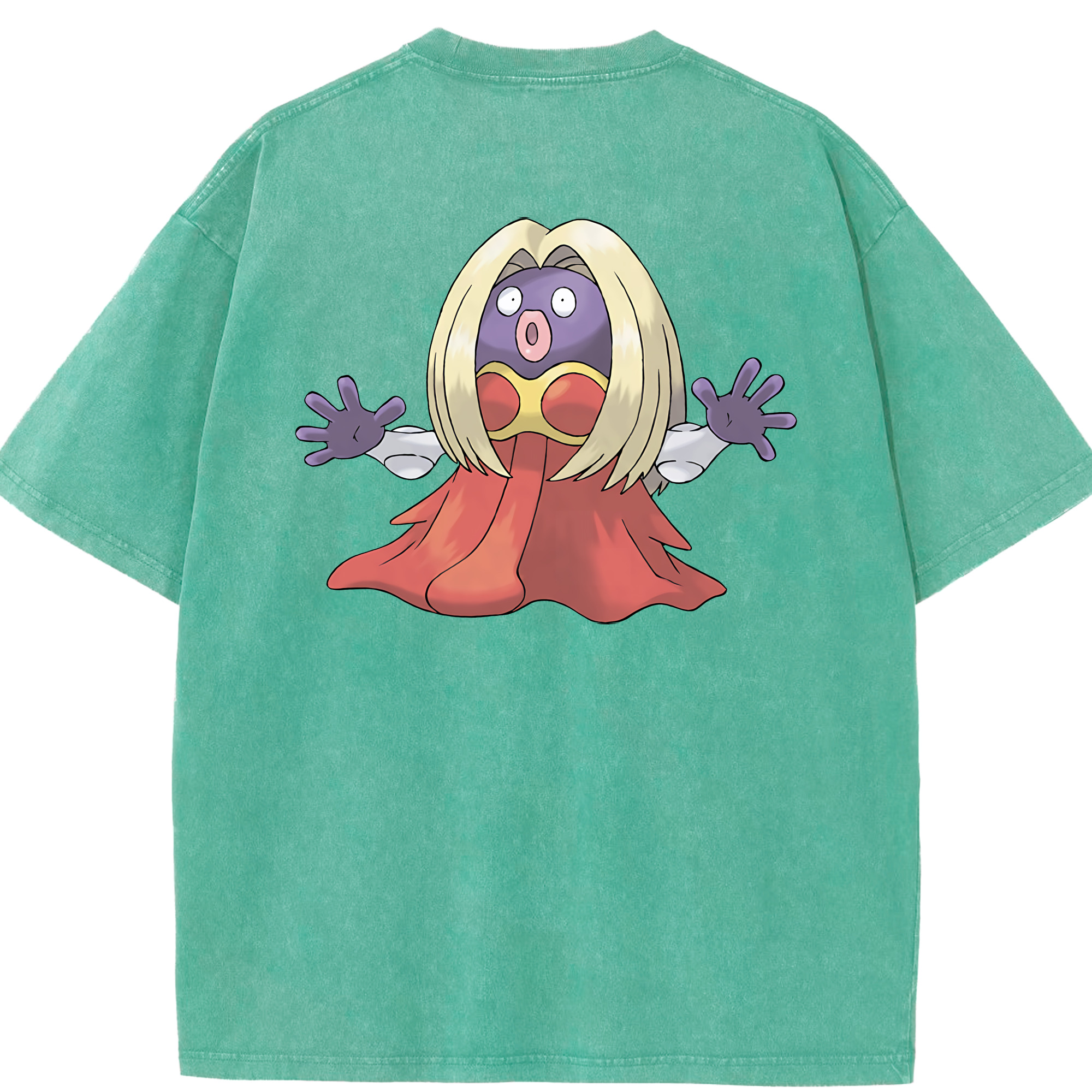 （画像用） ポケットモンスター Pokémon 綿100% ヴィンテージ風 半袖Tシャツ（背面プリント）